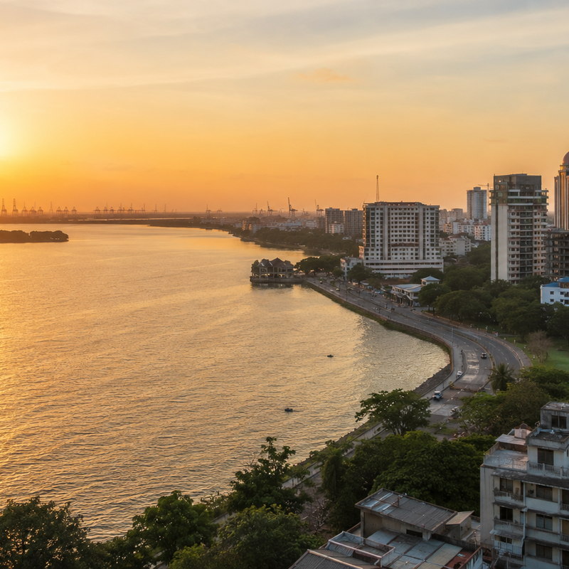 Kochi at golden hour